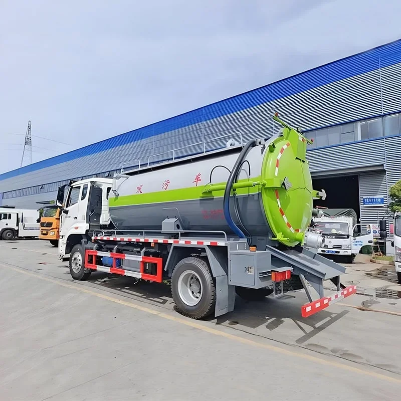 HOWO 12000-20000L Autovidanjă Canalizare Profesională - imagine 3