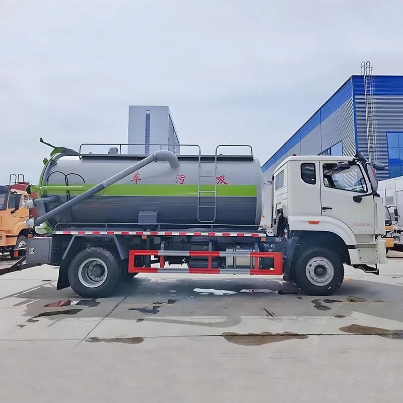 HOWO 12000-20000L Autovidanjă Canalizare Profesională - imagine 4