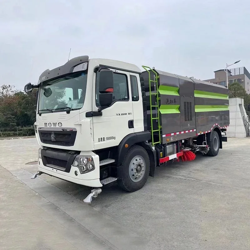HOWO 4x2 High-Pressure Sweeper - Image 3