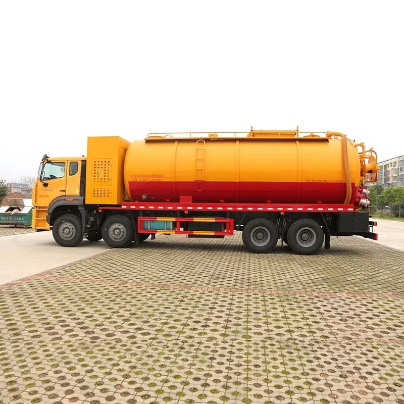 HOWO Sewer Cleaning and Unblocking Special Vehicle - Image 3