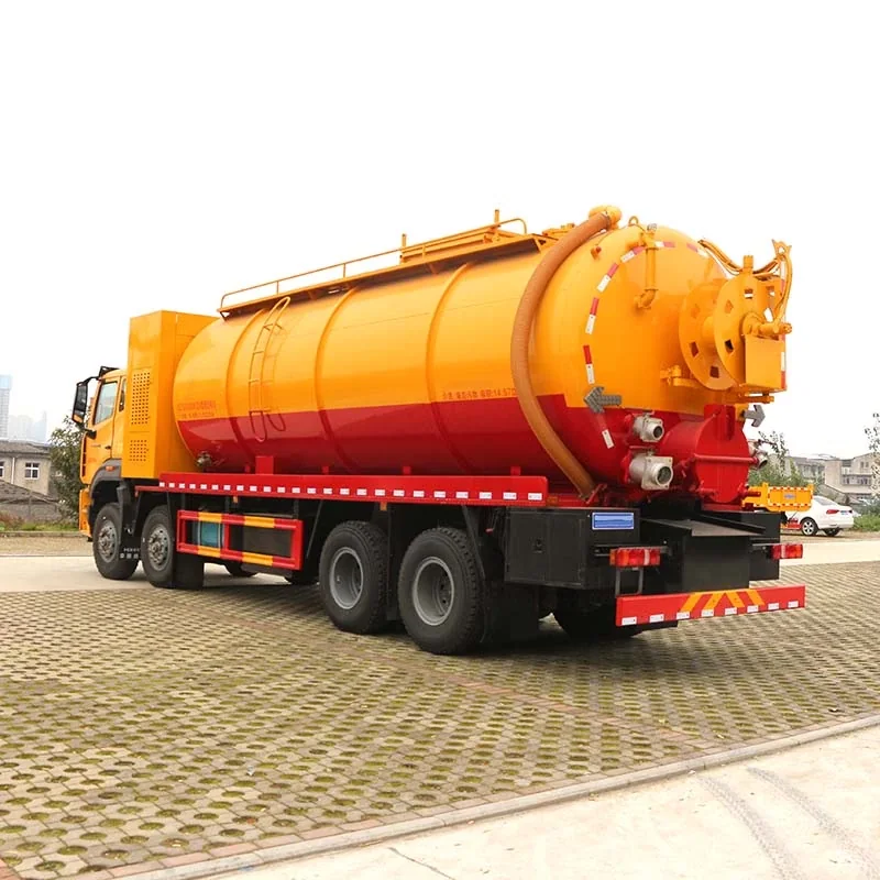 HOWO Sewer Cleaning and Unblocking Special Vehicle - Image 4