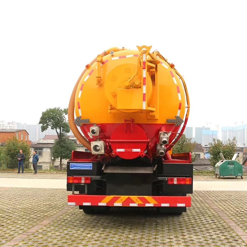 HOWO Sewer Cleaning and Unblocking Special Vehicle - Image 5