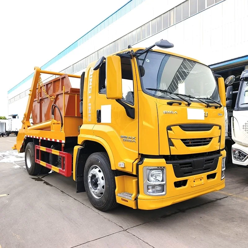 Гидравлический качающийся крюк ISUZU GIGA 12 м³ — изображение 2