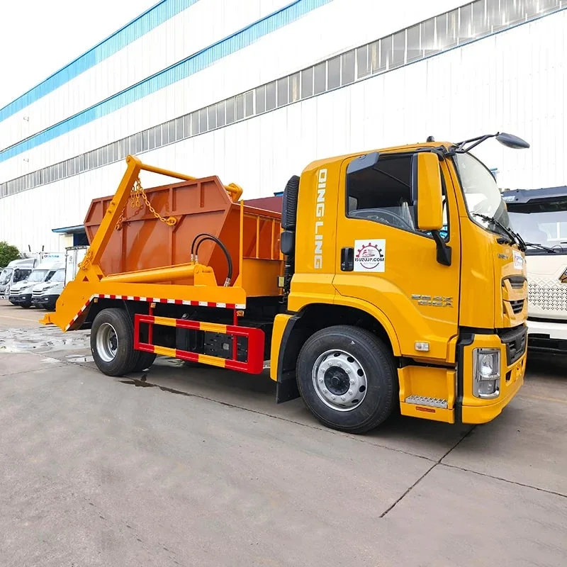 Гидравлический качающийся крюк ISUZU GIGA 12 м³ — изображение 3