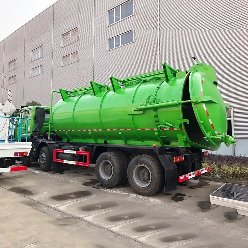 Sinotruk HOWO 20000L Sewer Vacuum Truck - Image 2