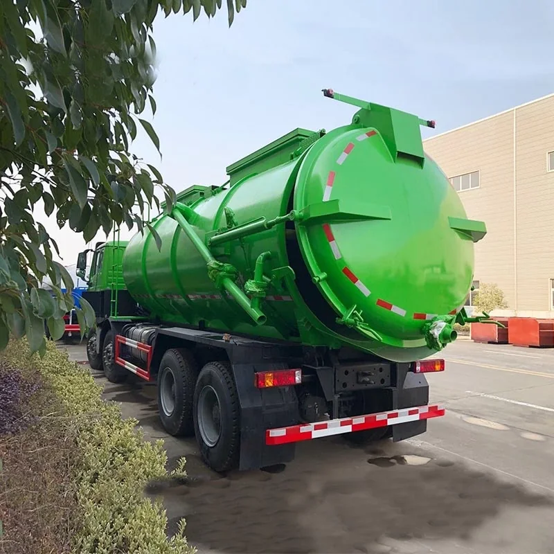 Sinotruk HOWO 20000L Sewer Vacuum Truck - Image 3