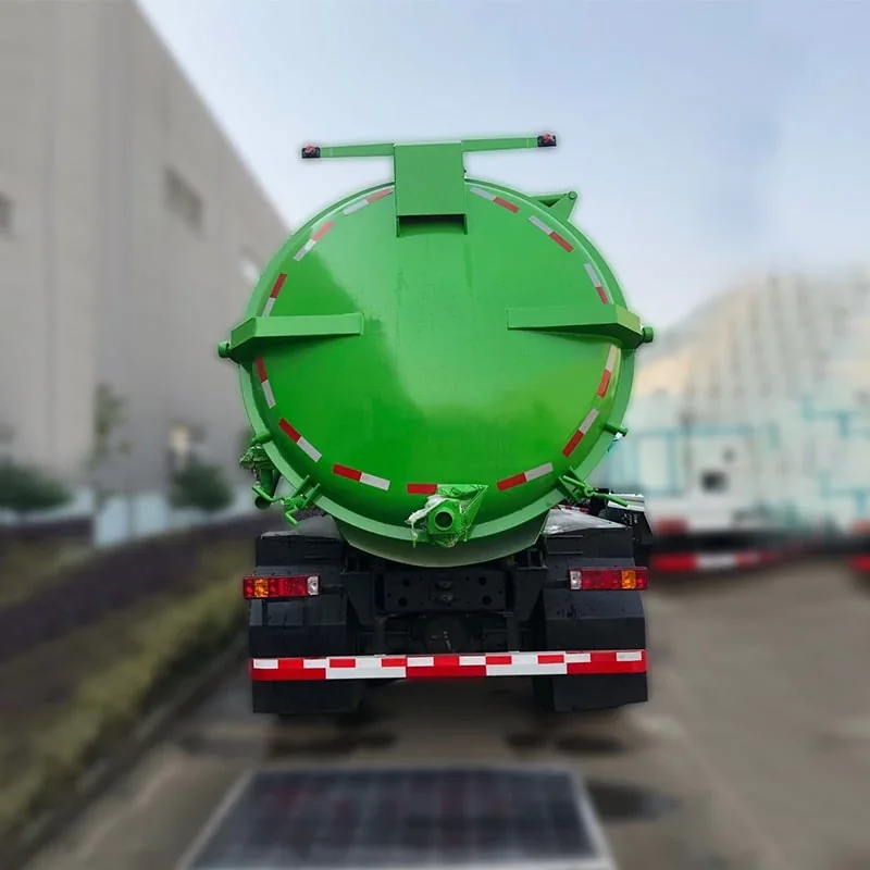 Sinotruk HOWO 20000L Sewer Vacuum Truck - Image 4