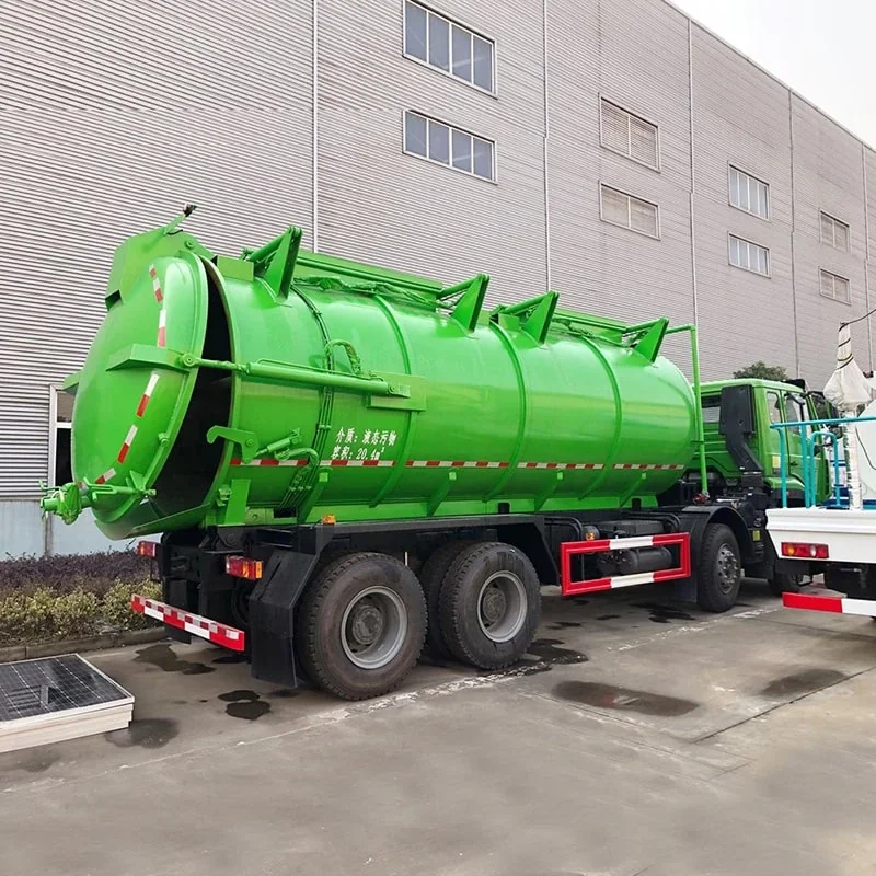 Sinotruk HOWO 20000L Sewer Vacuum Truck - Image 5