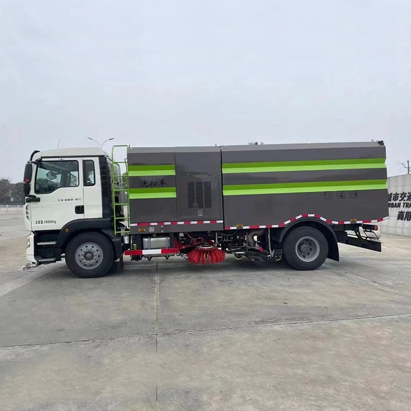 HOWO 4x2 High-Pressure Sweeper